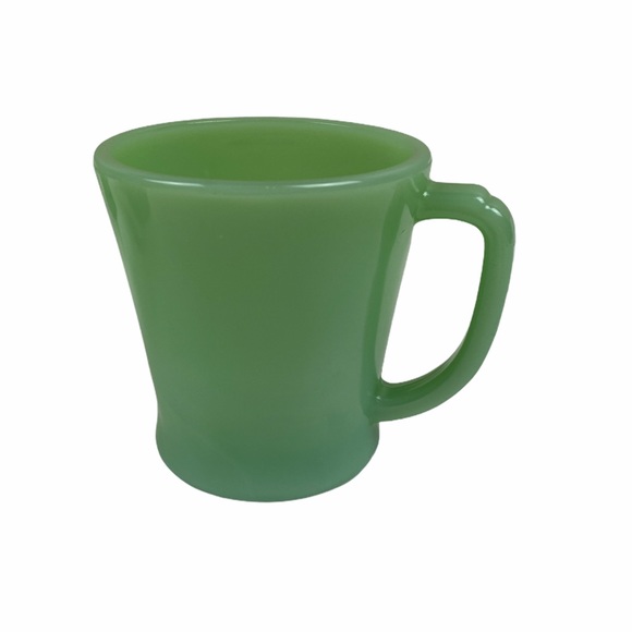 Fire King Kitchen Authentic Fire King Jadeite D Handle Mugs Set Of 2 Poshmark